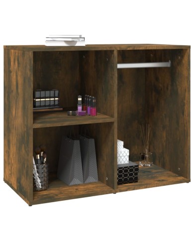 Armoire de dressing Chêne fumé 80x40x65 cm Bois d'ingénierie