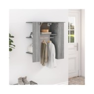 Armoire de couloir Sonoma gris 97,5x37x99 cm Bois d'ingénierie