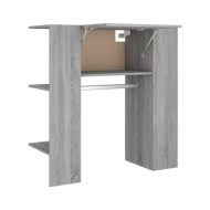 Armoire de couloir Sonoma gris 97,5x37x99 cm Bois d'ingénierie