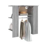 Armoire de couloir Sonoma gris 97,5x37x99 cm Bois d'ingénierie