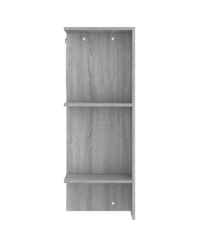 Armoire de couloir Sonoma gris 97,5x37x99 cm Bois d'ingénierie