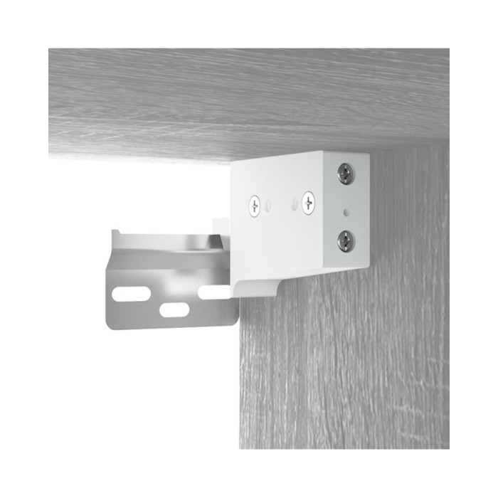 Armoire de couloir Sonoma gris 97,5x37x99 cm Bois d'ingénierie