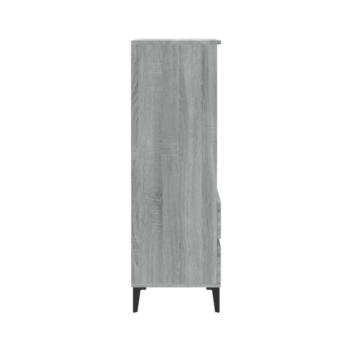 Buffet haut Sonoma gris 40x36x110 cm Bois d'ingénierie