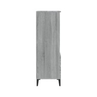 Buffet haut Sonoma gris 40x36x110 cm Bois d'ingénierie