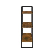 Bibliothèque Chêne fumé 80x30x105 cm Bois d'ingénierie