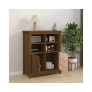 Buffet Marron miel 83x41,5x100 cm Bois massif de pin
