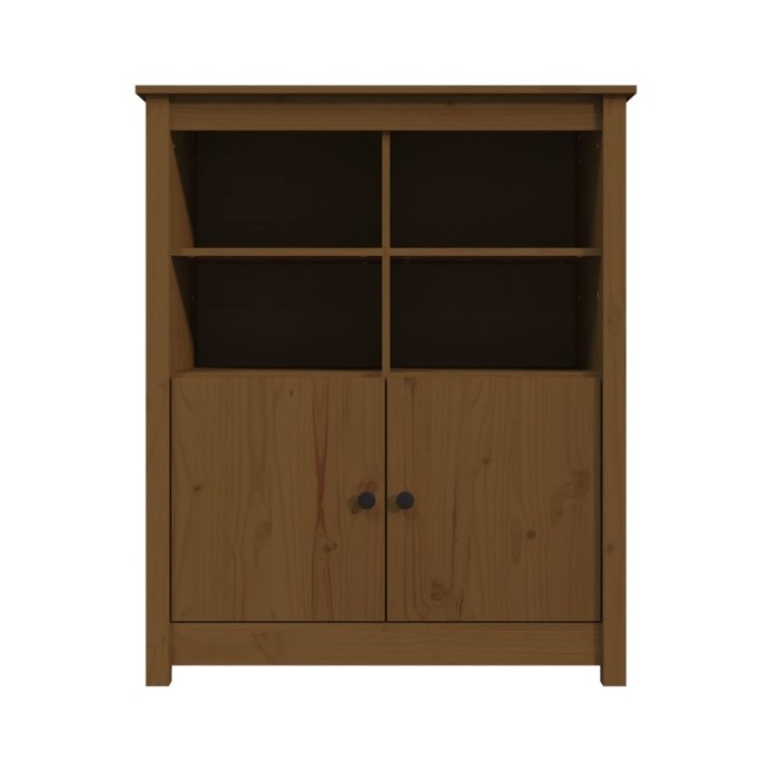 Buffet Marron miel 83x41,5x100 cm Bois massif de pin