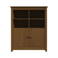 Buffet Marron miel 83x41,5x100 cm Bois massif de pin