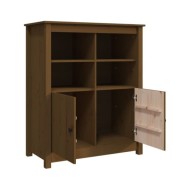 Buffet Marron miel 83x41,5x100 cm Bois massif de pin