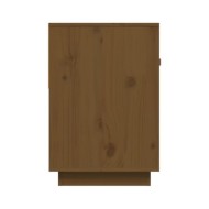 Meuble TV Marron miel 90x40x60 cm Bois de pin massif