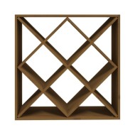 Armoire à vin Marron miel 62x25x62 cm Bois de pin massif