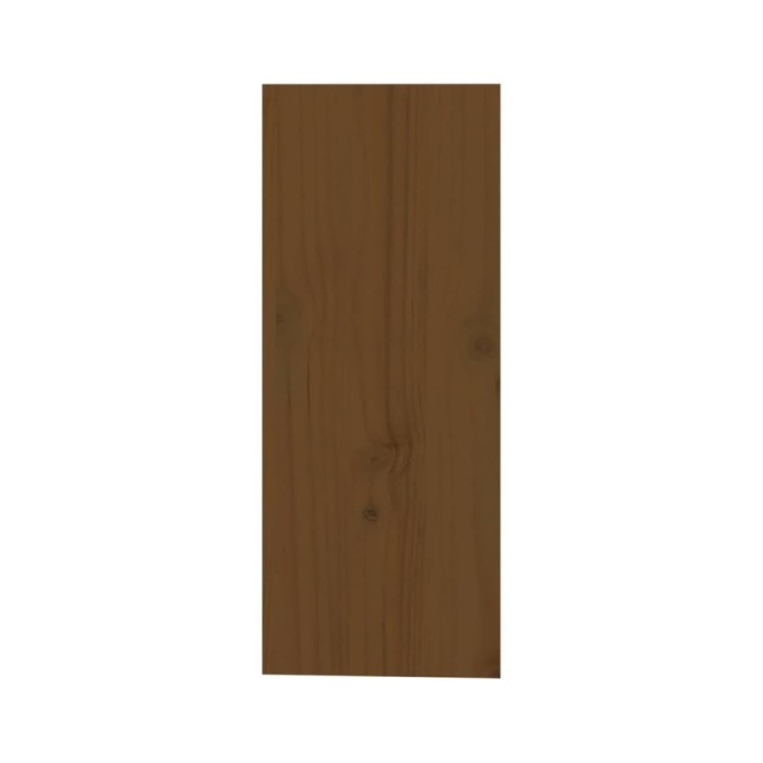 Armoire à vin Marron miel 62x25x62 cm Bois de pin massif