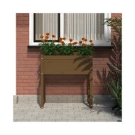 Jardinière Marron miel 78x40x81 cm Bois massif de pin