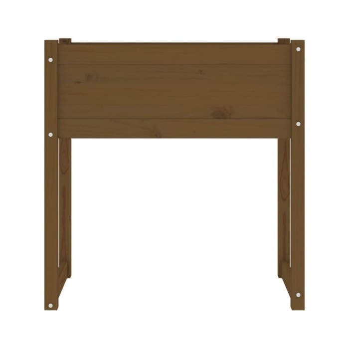 Jardinière Marron miel 78x40x81 cm Bois massif de pin