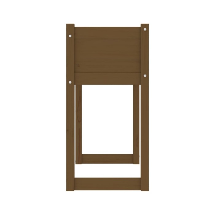 Jardinière Marron miel 78x40x81 cm Bois massif de pin
