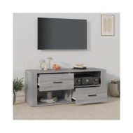 Meuble TV Sonoma gris 100x35x40 cm Bois d'ingénierie