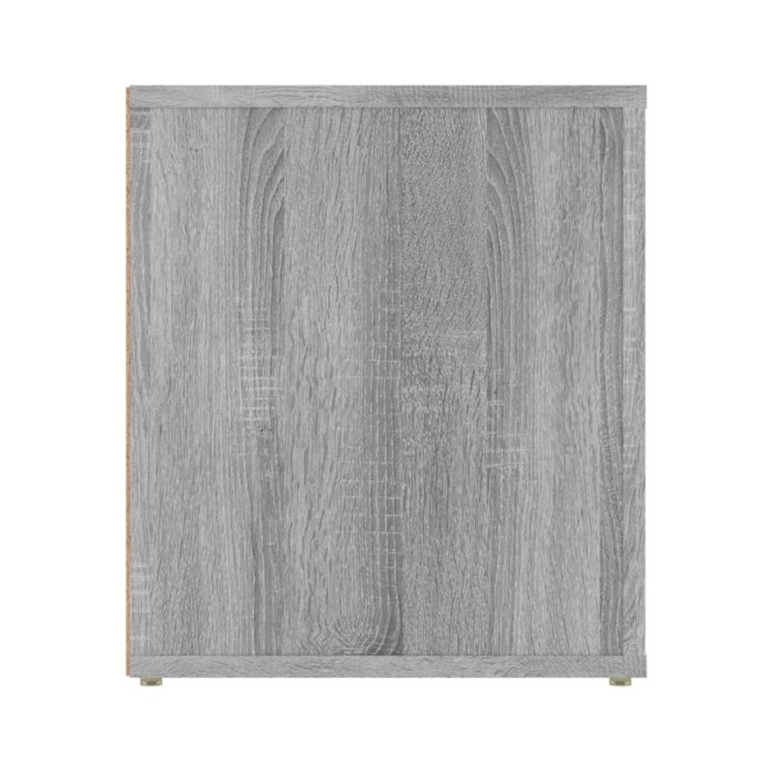 Meuble TV Sonoma gris 100x35x40 cm Bois d'ingénierie