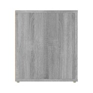 Meuble TV Sonoma gris 100x35x40 cm Bois d'ingénierie