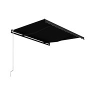 Auvent rétractable automatique 350x250 cm Anthracite