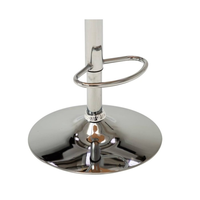 Chaises de bar 2 pcs Noir Bois courbé et similicuir