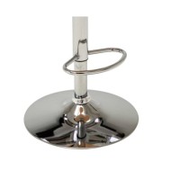 Chaises de bar 2 pcs Noir Bois courbé et similicuir