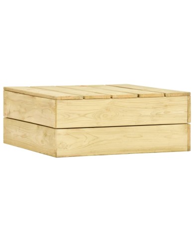 Salon de jardin 2 pcs Bois de pin imprégné
