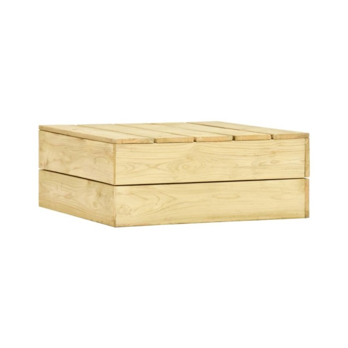 Salon de jardin 2 pcs Bois de pin imprégné