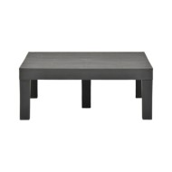 Salon de jardin 5 pcs Plastique Anthracite 