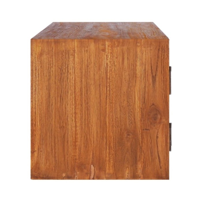 Meuble TV mural 180x30x30 cm Bois de teck massif