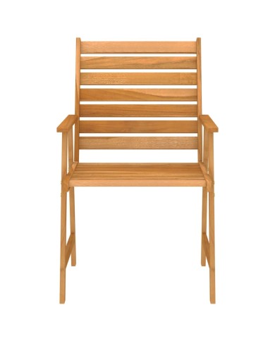 Mobilier de salle à manger de jardin 7 pcs Bois d'acacia solide