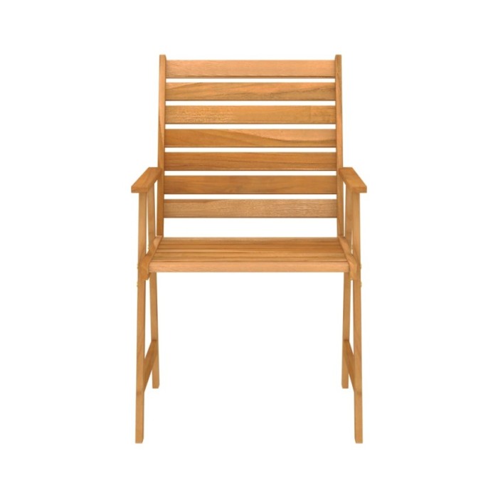 Mobilier de salle à manger de jardin 7 pcs Bois d'acacia solide
