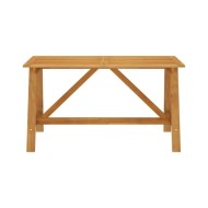 Mobilier de salle à manger de jardin 7 pcs Bois d'acacia solide