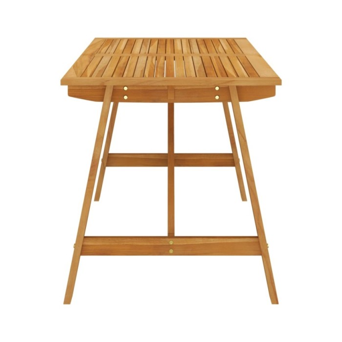 Mobilier de salle à manger de jardin 7 pcs Bois d'acacia solide