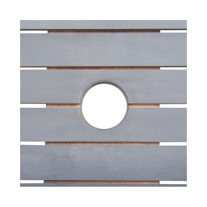 Mobilier à dîner de jardin 9 pcs Bois d'acacia massif Gris