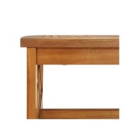 Salon de jardin 5 pcs Bois d'acacia solide