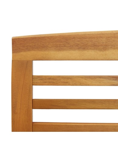 Salon de jardin 5 pcs Bois d'acacia solide