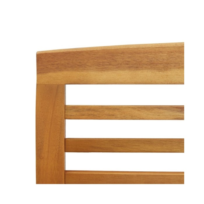 Salon de jardin 5 pcs Bois d'acacia solide