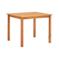 Mobilier à dîner de jardin 5 pcs avec coussins Acacia solide