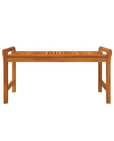 Salon de jardin 3 pcs avec coussins Bois massif d'acacia