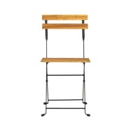 Mobilier à dîner d'extérieur pliable 5 pcs Bois d'acacia solide