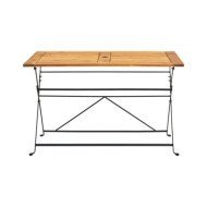 Mobilier à dîner d'extérieur pliable 5 pcs Bois d'acacia solide