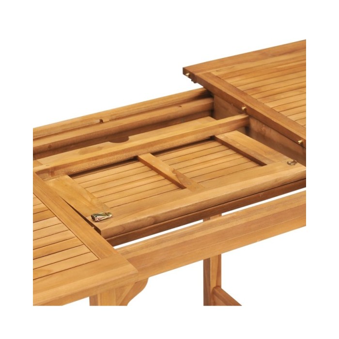 Salon de jardin 5 pcs Bois de teck massif