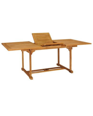 Salon de jardin 7 pcs Bois de teck massif