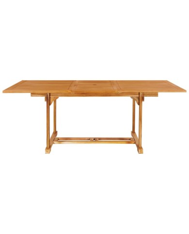 Salon de jardin 7 pcs Bois de teck massif