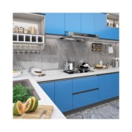Films autoadhésifs pour meubles 2 pcs Azuré 500x90 cm PVC