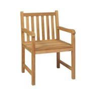 Ensemble de salle à manger de jardin 5 pcs Bois de teck solide
