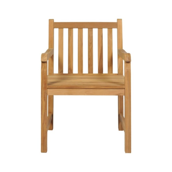 Ensemble de salle à manger de jardin 5 pcs Bois de teck solide