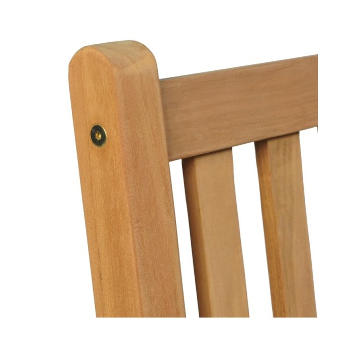 Ensemble de salle à manger de jardin 5 pcs Bois de teck solide