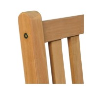 Ensemble de salle à manger de jardin 5 pcs Bois de teck solide
