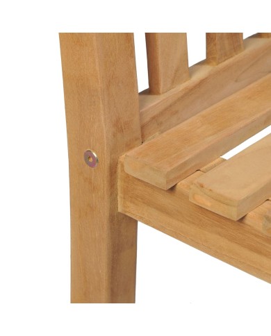 Ensemble de salle à manger de jardin 5 pcs Bois de teck solide